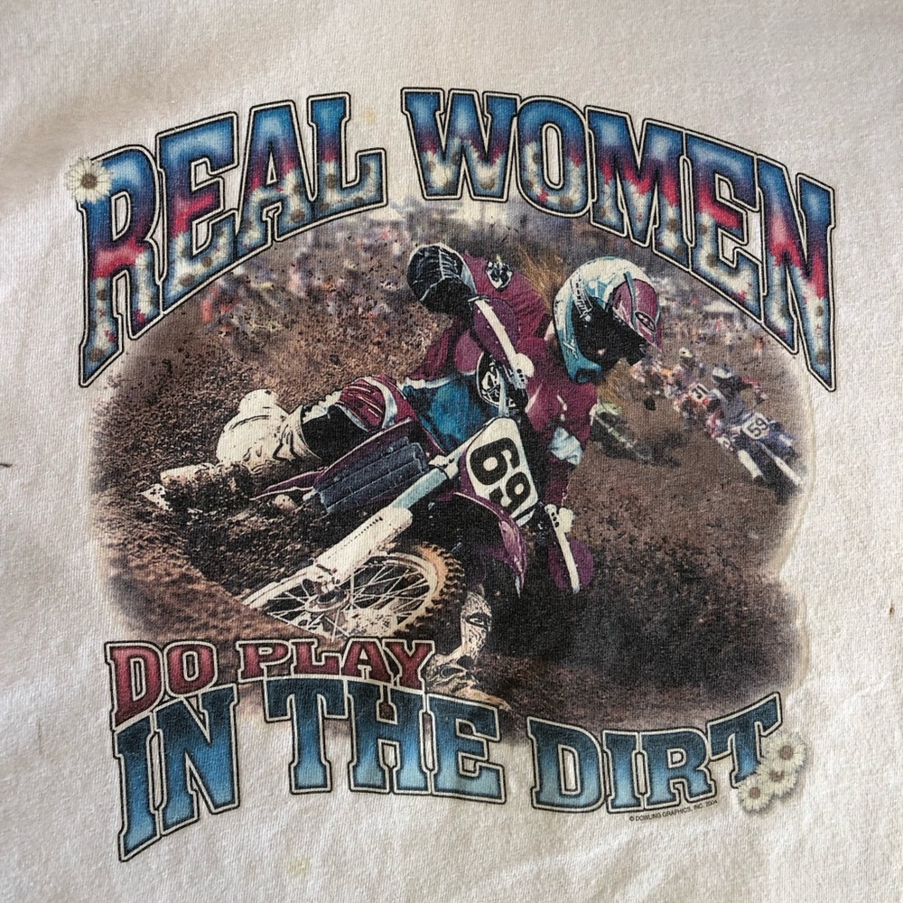 Vintage Dirt Bike Racing Tee